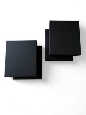Black Jewelry Organizer Gift Boxes - Set of 3